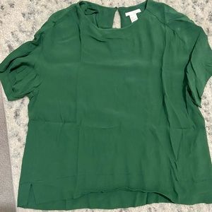 H&M green top